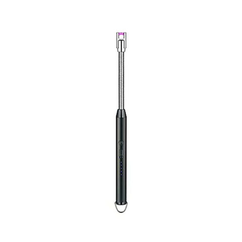Electric Arc Lighter with Safety Lock & LED Battery Display