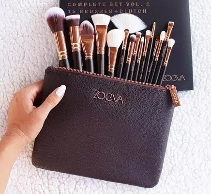 Zoeva Premium Brush Set Elevate Your Makeup Game Today - 15 Pcs