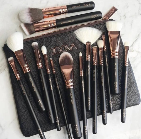 Zoeva Premium Brush Set Elevate Your Makeup Game Today - 15 Pcs