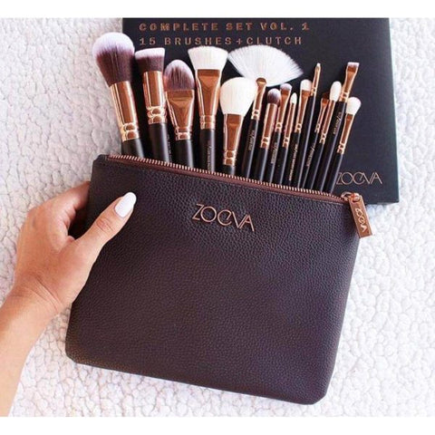 Zoeva Premium Brush Set Elevate Your Makeup Game Today - 15 Pcs