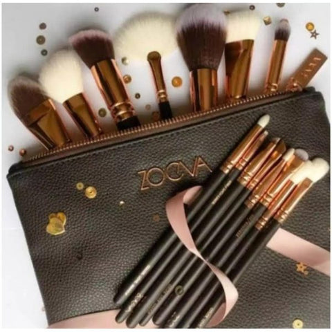 Zoeva Premium Brush Set Elevate Your Makeup Game Today - 15 Pcs
